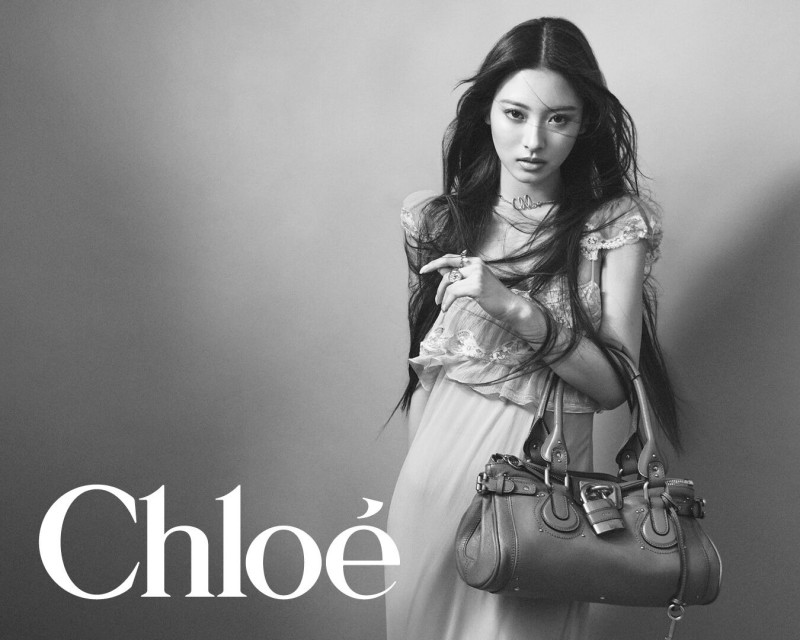Chloe Paddington Bag Campaign advertisement for Winter 2025