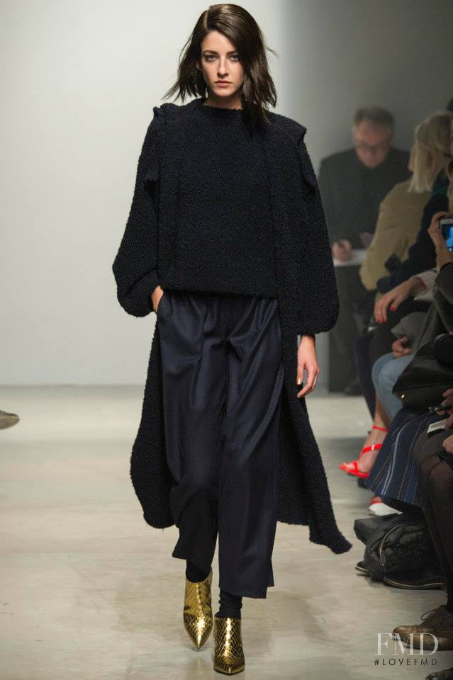 Cristina Herrmann featured in  the Maison Rabih Kayrouz fashion show for Autumn/Winter 2014