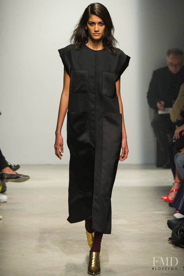 Hadassa Lima featured in  the Maison Rabih Kayrouz fashion show for Autumn/Winter 2014