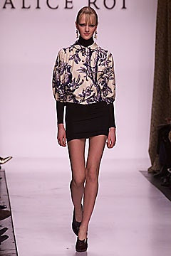 Alice Roi fashion show for Autumn/Winter 2001