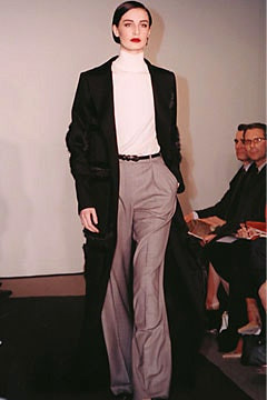 Bill Blass fashion show for Autumn/Winter 2001