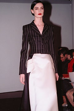 Bill Blass fashion show for Autumn/Winter 2001