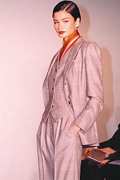 Bill Blass fashion show for Autumn/Winter 2001