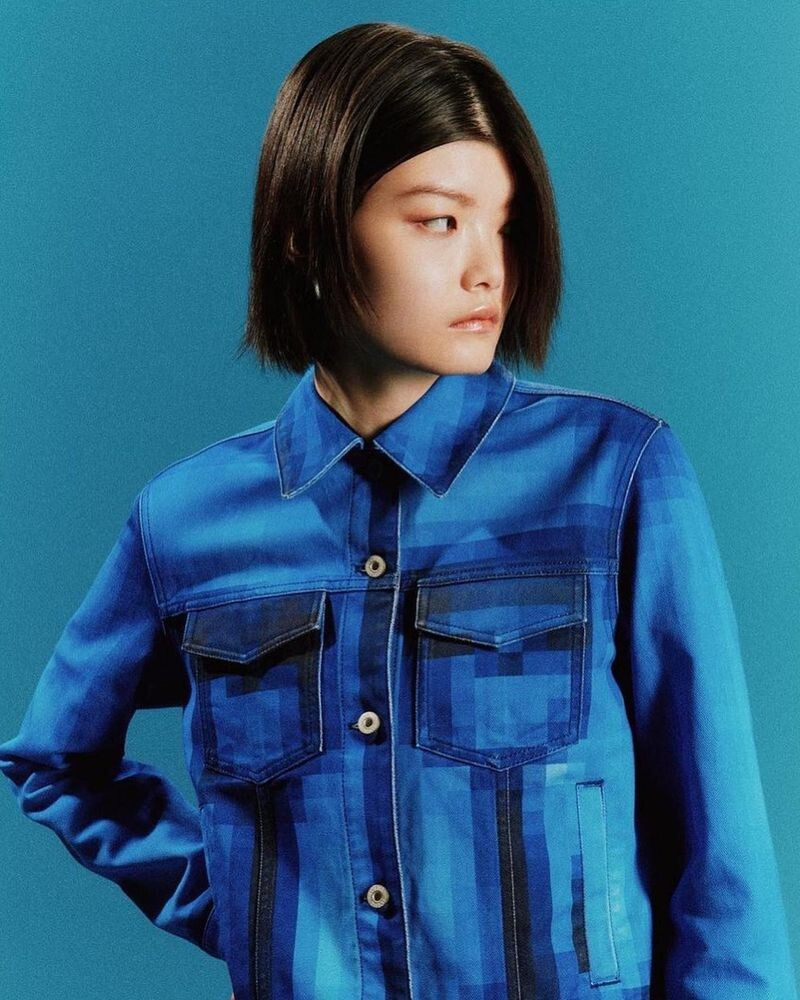 Ka Wai featured in  the HBX New Arrivals AMI lookbook for Spring/Summer 2023