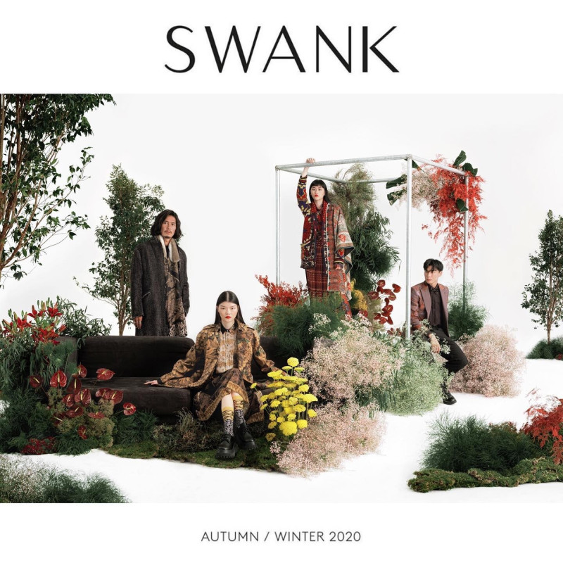 Ka Wai featured in  the SWANK advertisement for Autumn/Winter 2020