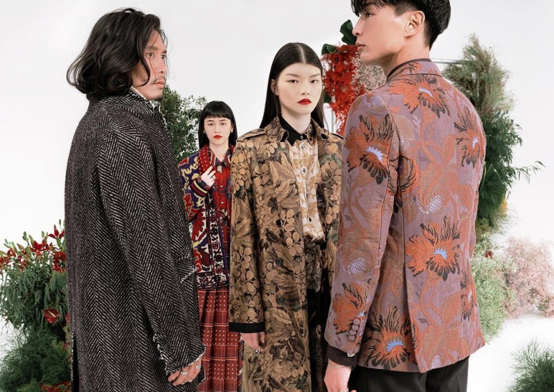 Ka Wai featured in  the SWANK advertisement for Autumn/Winter 2020