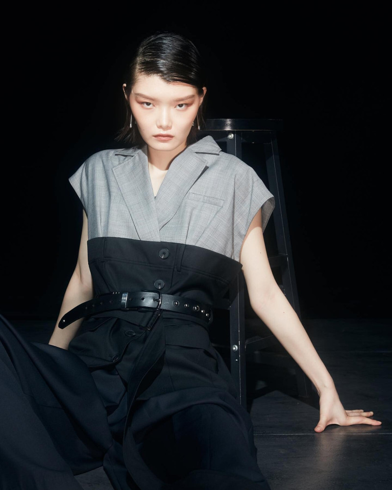 Ka Wai featured in  the Charlotte Ng Studio lookbook for Autumn/Winter 2023