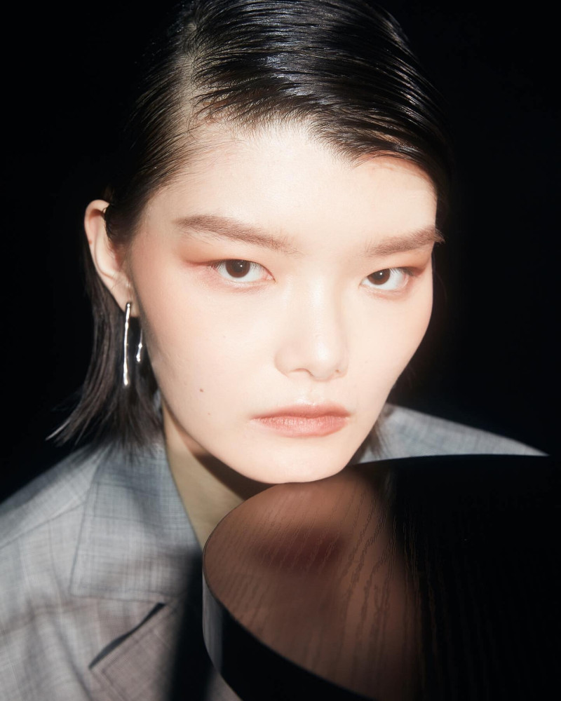 Ka Wai featured in  the Charlotte Ng Studio lookbook for Autumn/Winter 2023