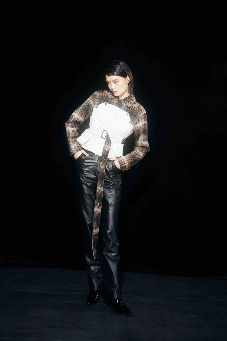 Ka Wai featured in  the Charlotte Ng Studio lookbook for Autumn/Winter 2023