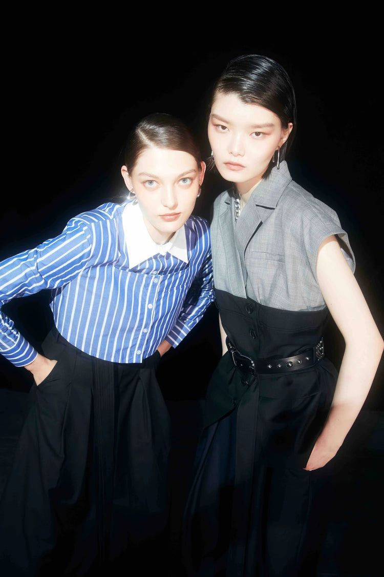 Ka Wai featured in  the Charlotte Ng Studio lookbook for Autumn/Winter 2023