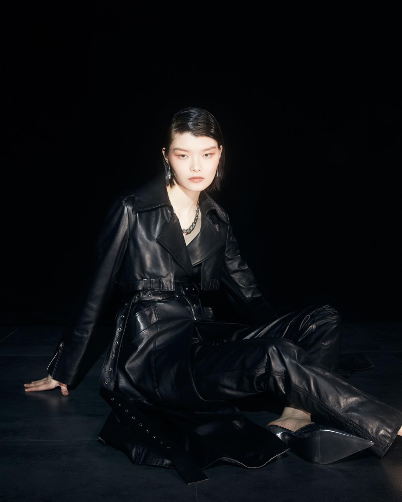 Ka Wai featured in  the Charlotte Ng Studio lookbook for Autumn/Winter 2023