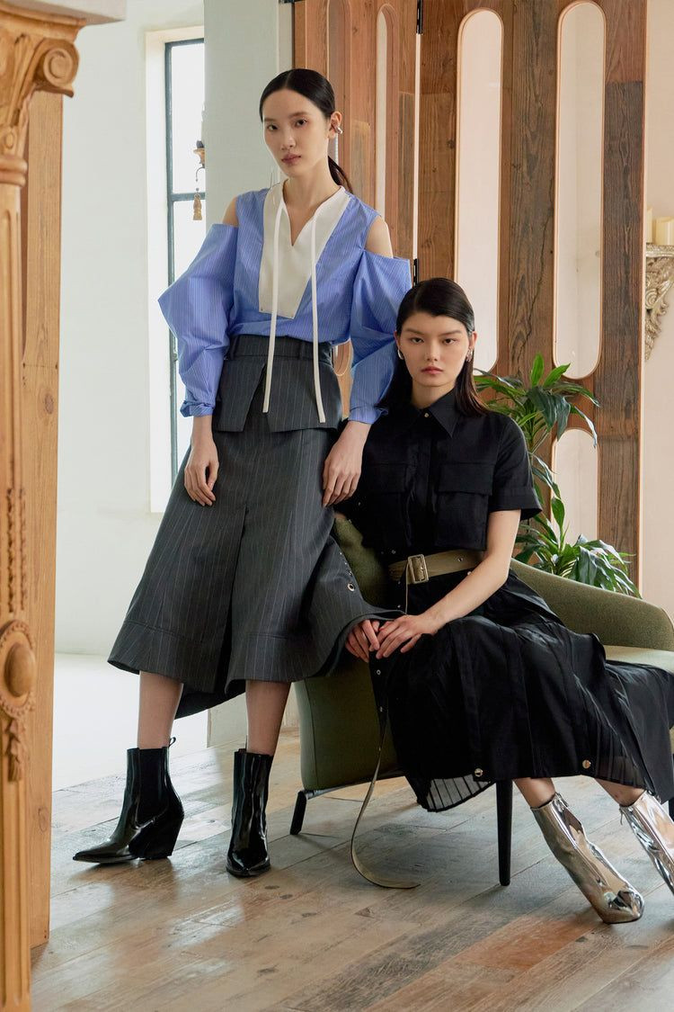 Ka Wai featured in  the Charlotte Ng Studio lookbook for Spring/Summer 2024