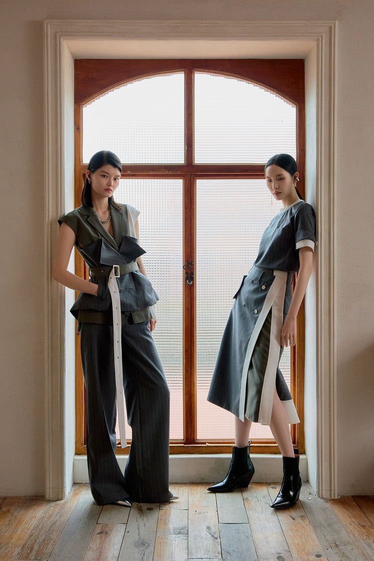 Ka Wai featured in  the Charlotte Ng Studio lookbook for Spring/Summer 2024