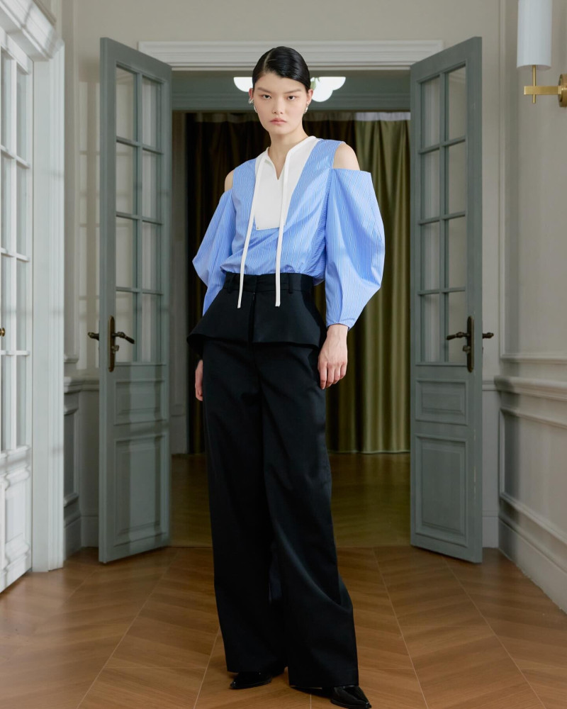 Ka Wai featured in  the Charlotte Ng Studio lookbook for Spring/Summer 2024