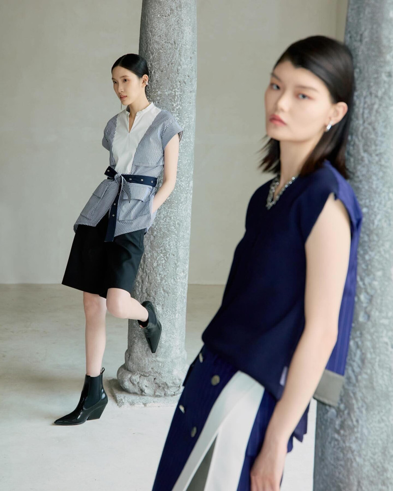 Ka Wai featured in  the Charlotte Ng Studio lookbook for Spring/Summer 2024