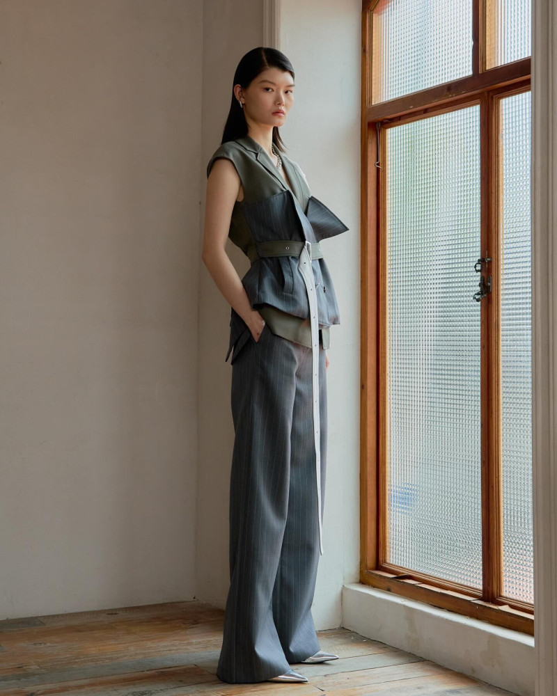 Ka Wai featured in  the Charlotte Ng Studio lookbook for Spring/Summer 2024