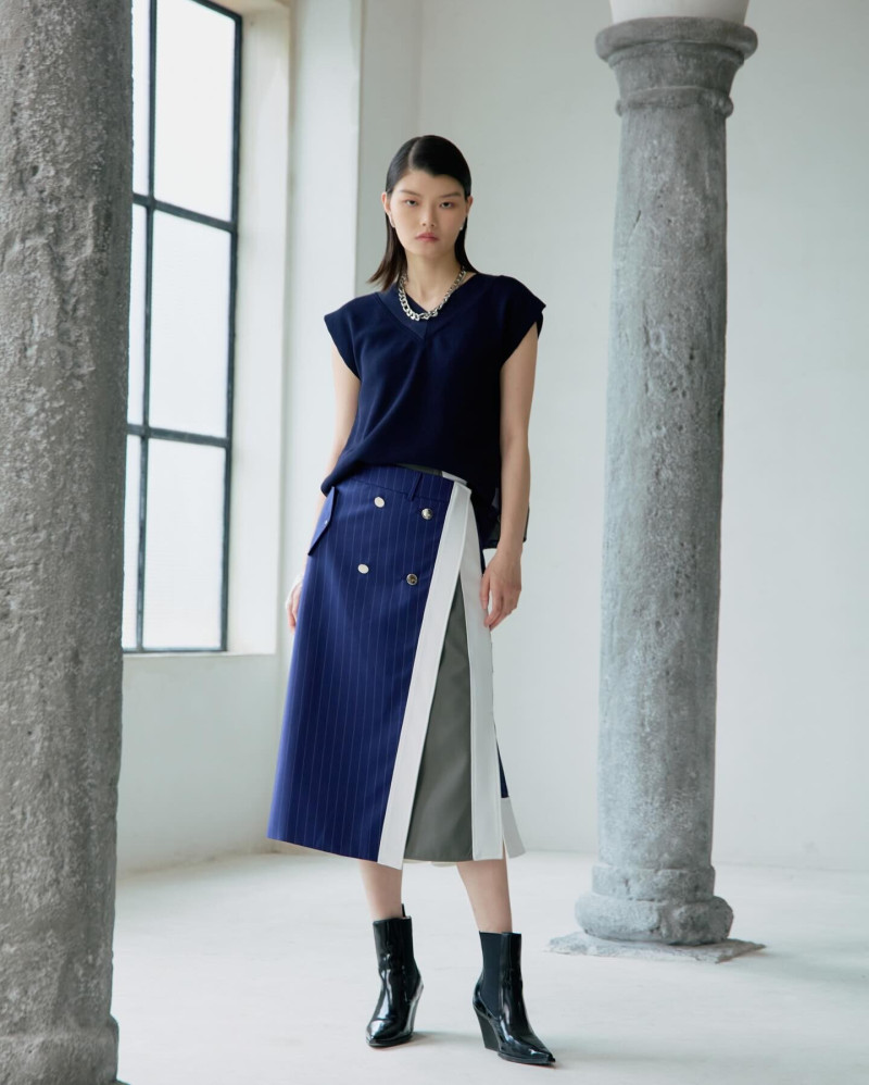 Ka Wai featured in  the Charlotte Ng Studio lookbook for Spring/Summer 2024