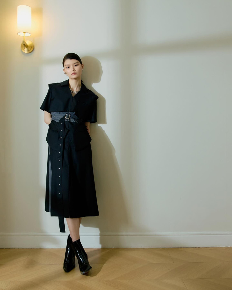 Ka Wai featured in  the Charlotte Ng Studio lookbook for Spring/Summer 2024