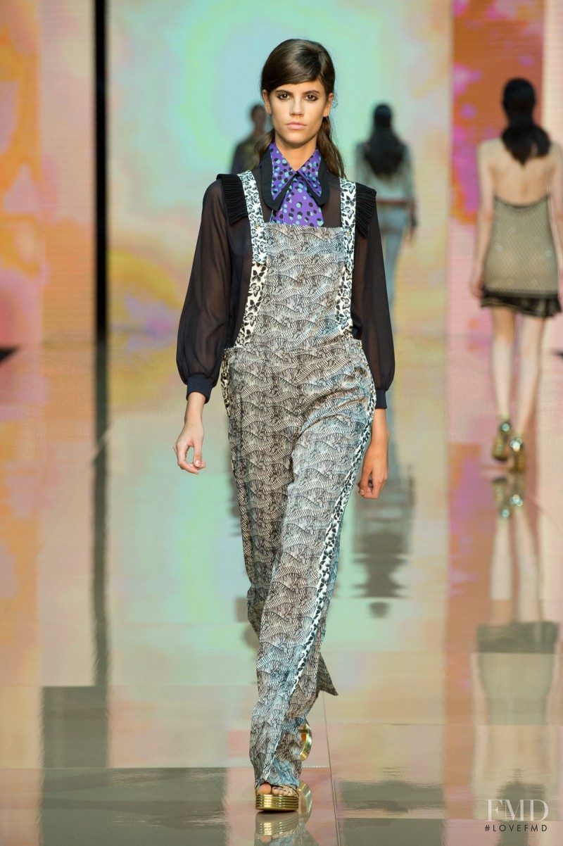 Antonina Petkovic featured in  the Just Cavalli fashion show for Spring/Summer 2015
