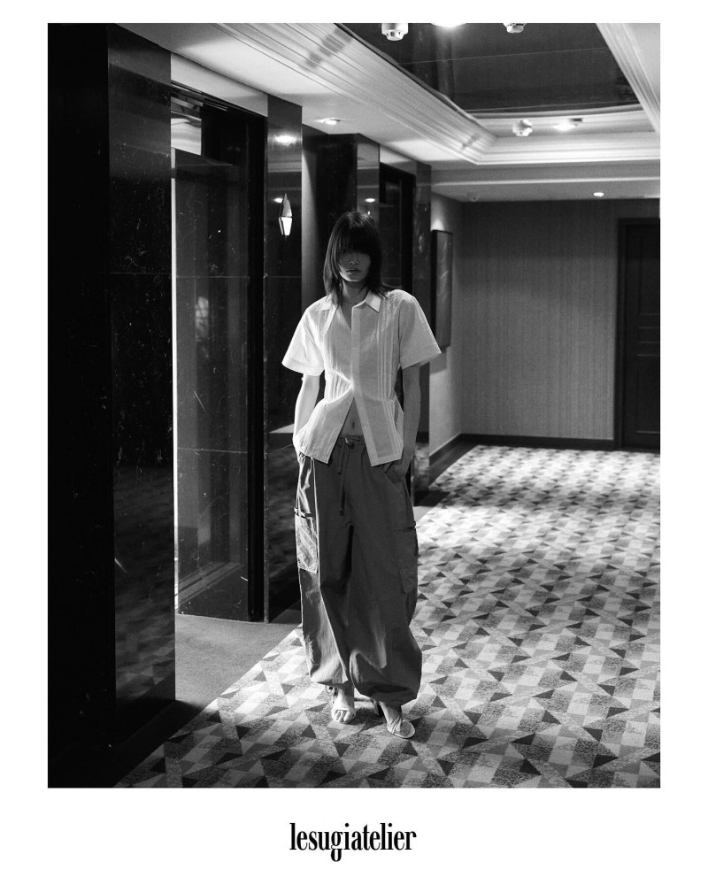 Ka Wai featured in  the Lesugiatelier advertisement for Autumn/Winter 2025