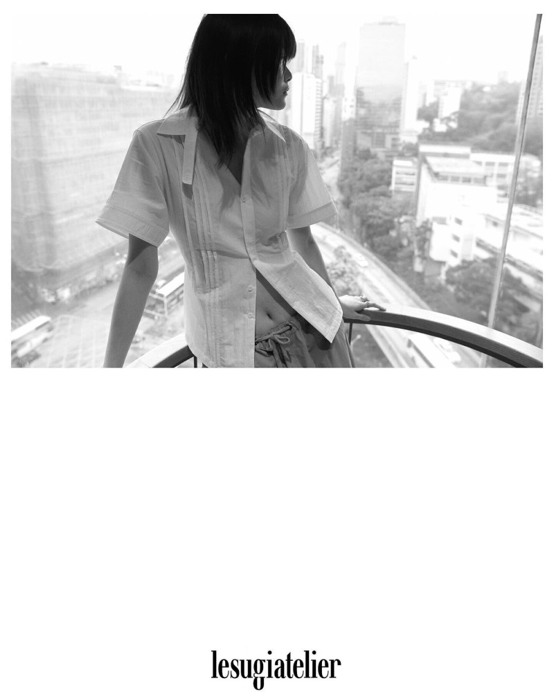 Ka Wai featured in  the Lesugiatelier advertisement for Autumn/Winter 2025