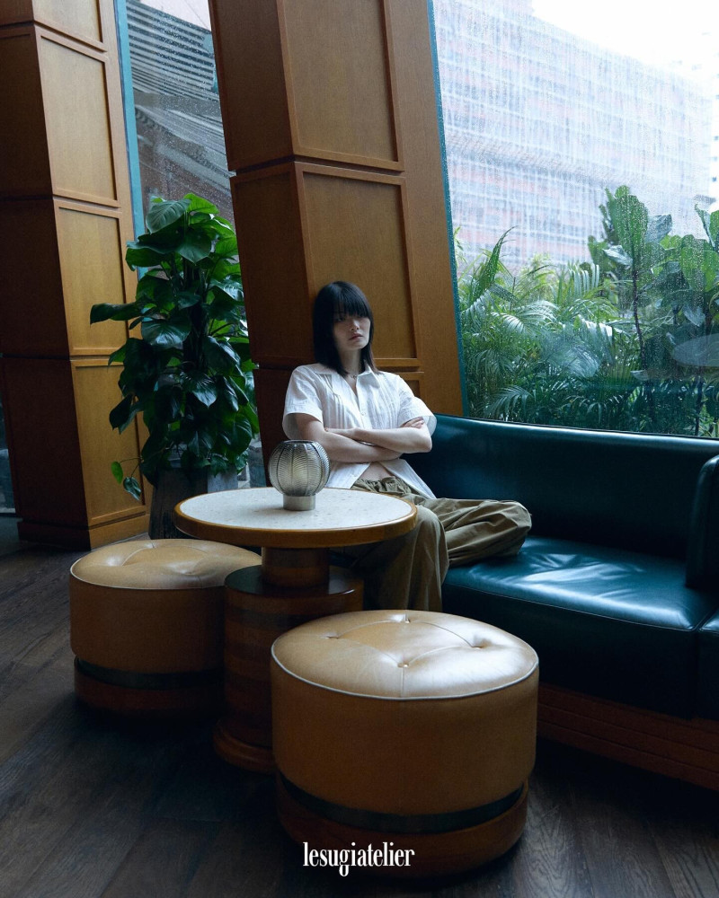 Ka Wai featured in  the Lesugiatelier advertisement for Autumn/Winter 2025