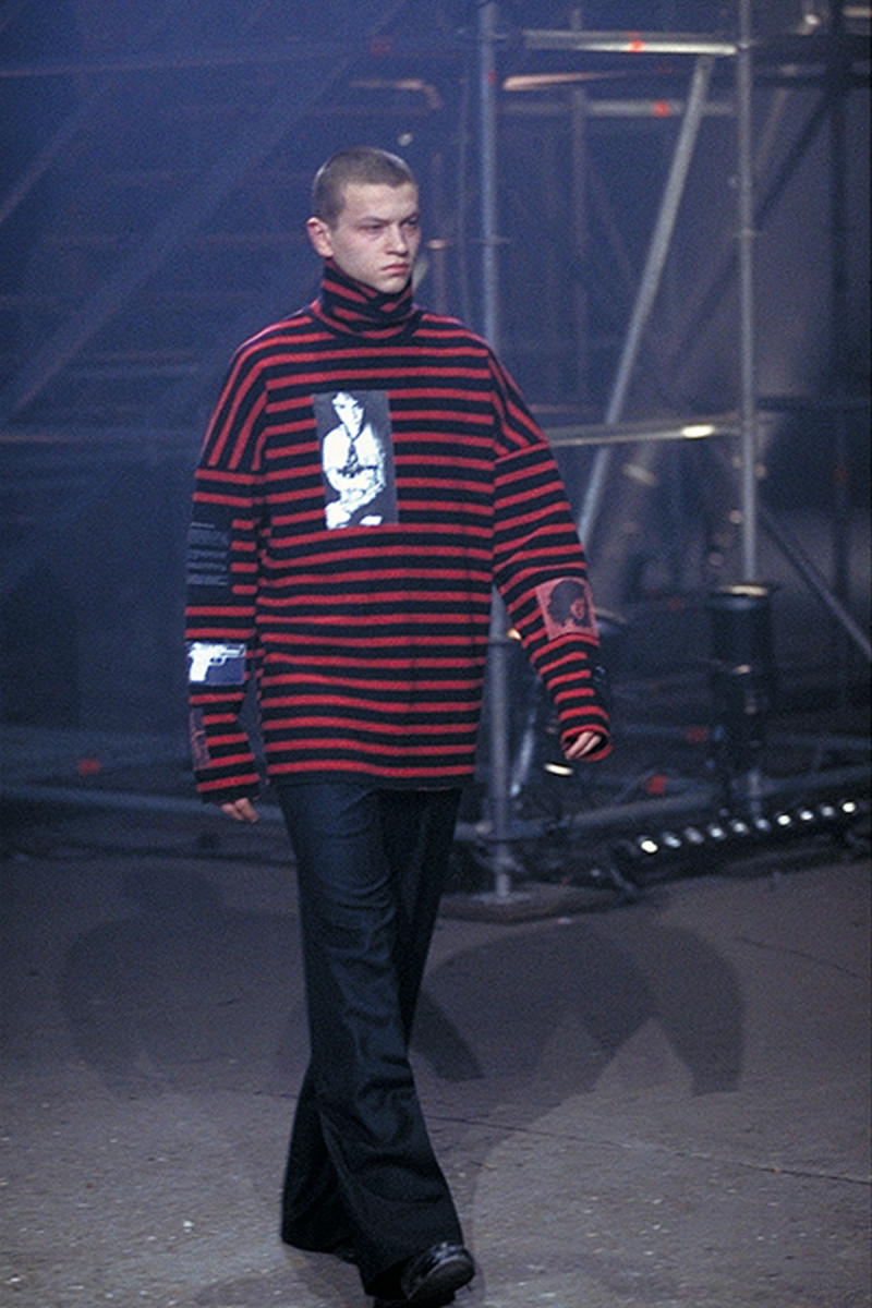 Raf Simons fashion show for Autumn/Winter 2001