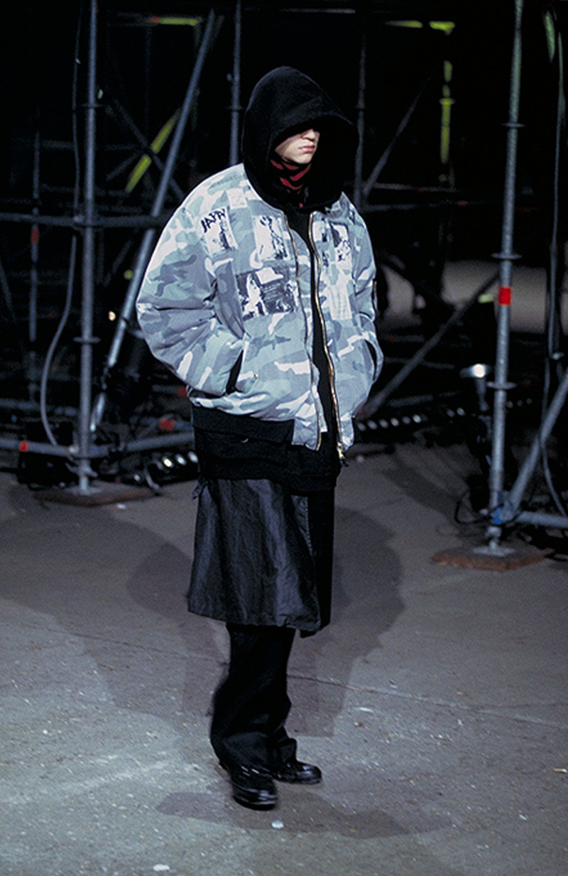 Raf Simons fashion show for Autumn/Winter 2001