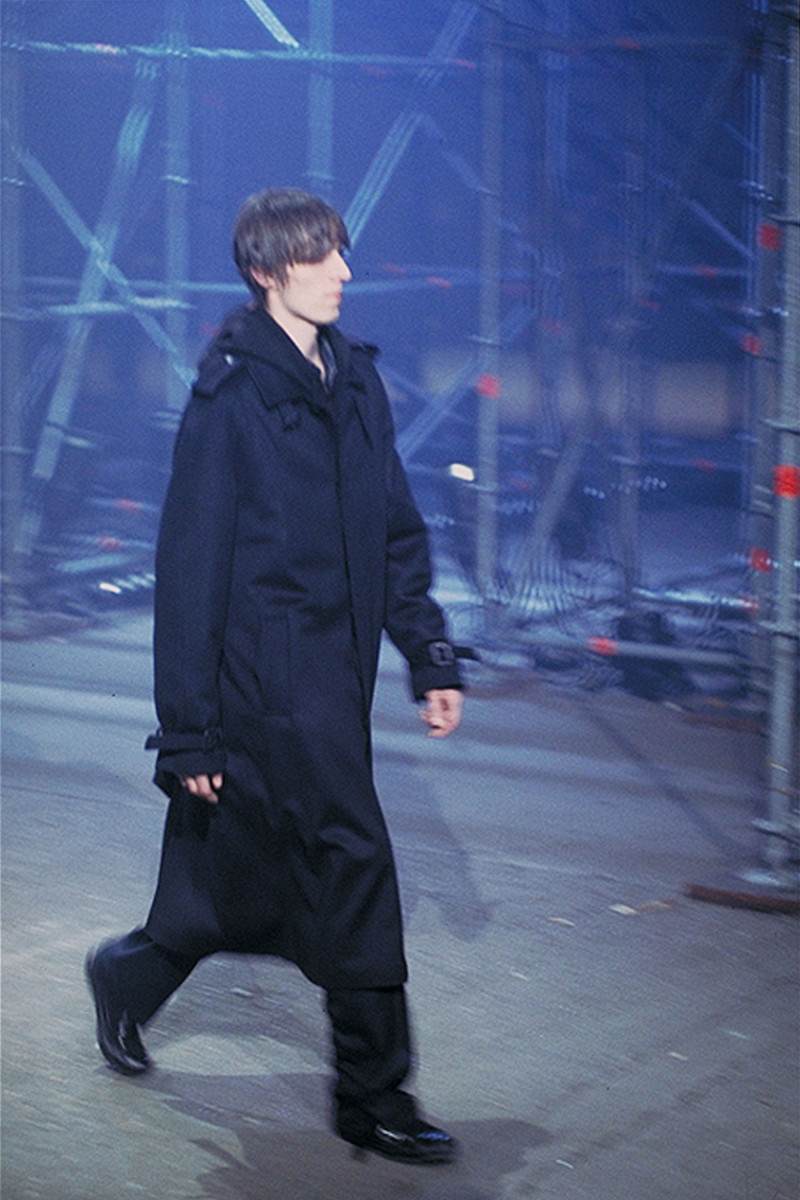 Raf Simons fashion show for Autumn/Winter 2001