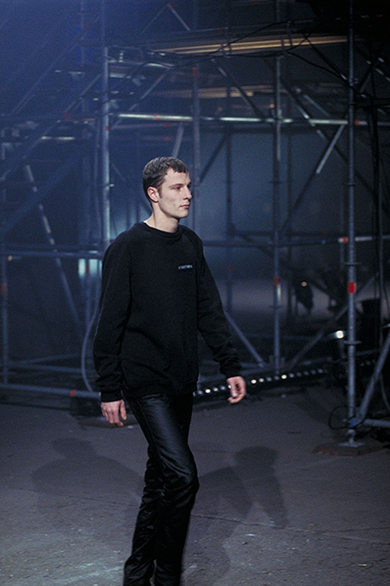 Raf Simons fashion show for Autumn/Winter 2001