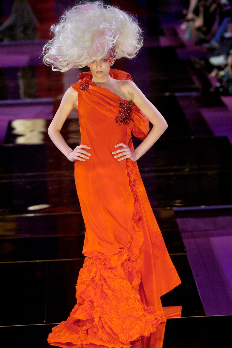 Christian Lacroix Couture fashion show for Autumn/Winter 2004