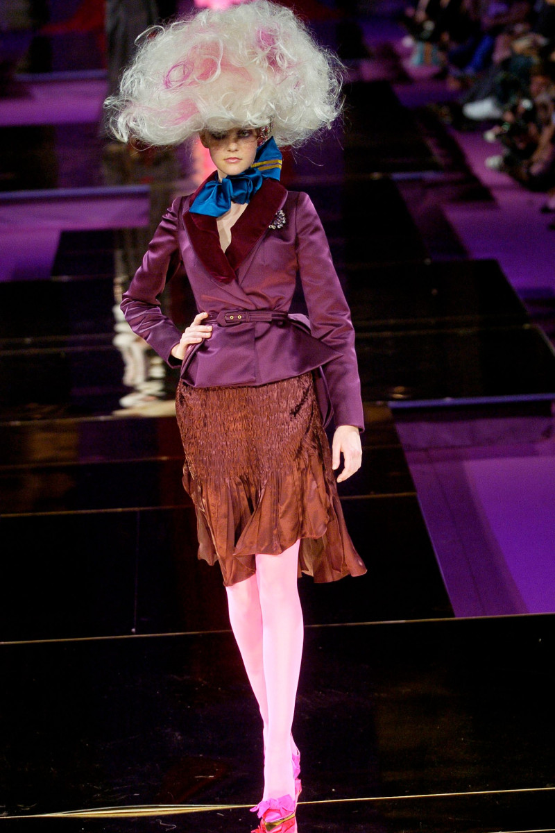 Christian Lacroix Couture fashion show for Autumn/Winter 2004