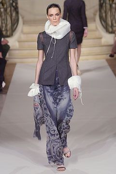 Ralph Rucci fashion show for Autumn/Winter 2004