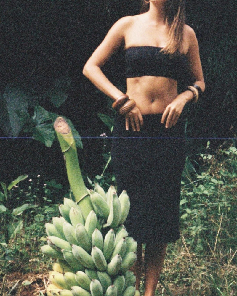Stephanie Mandich featured in  the Snakes and Shanti lookbook for Summer 2023