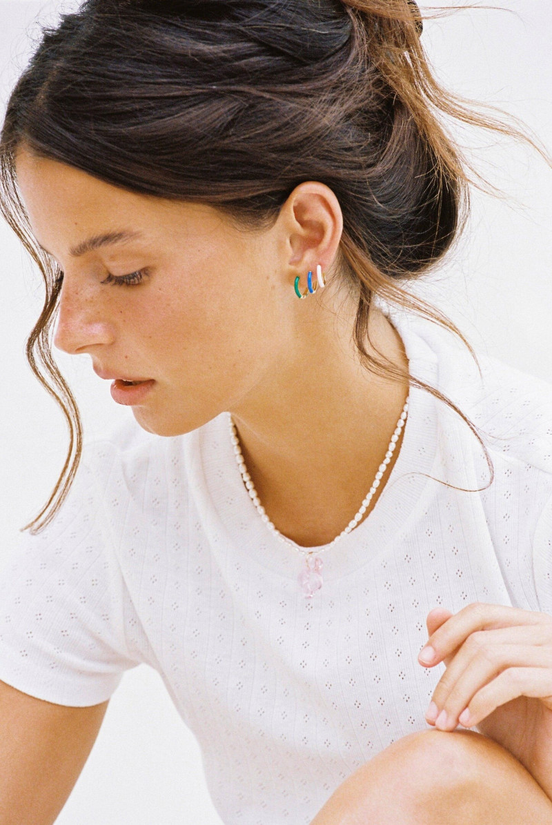 Stephanie Mandich featured in  the Feli Jewels lookbook for Spring/Summer 2023