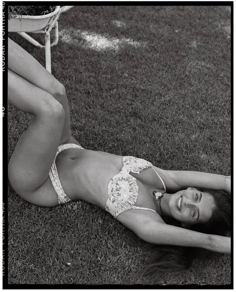 Stephanie Mandich featured in  the Blackbough Swim lookbook for Spring/Summer 2024