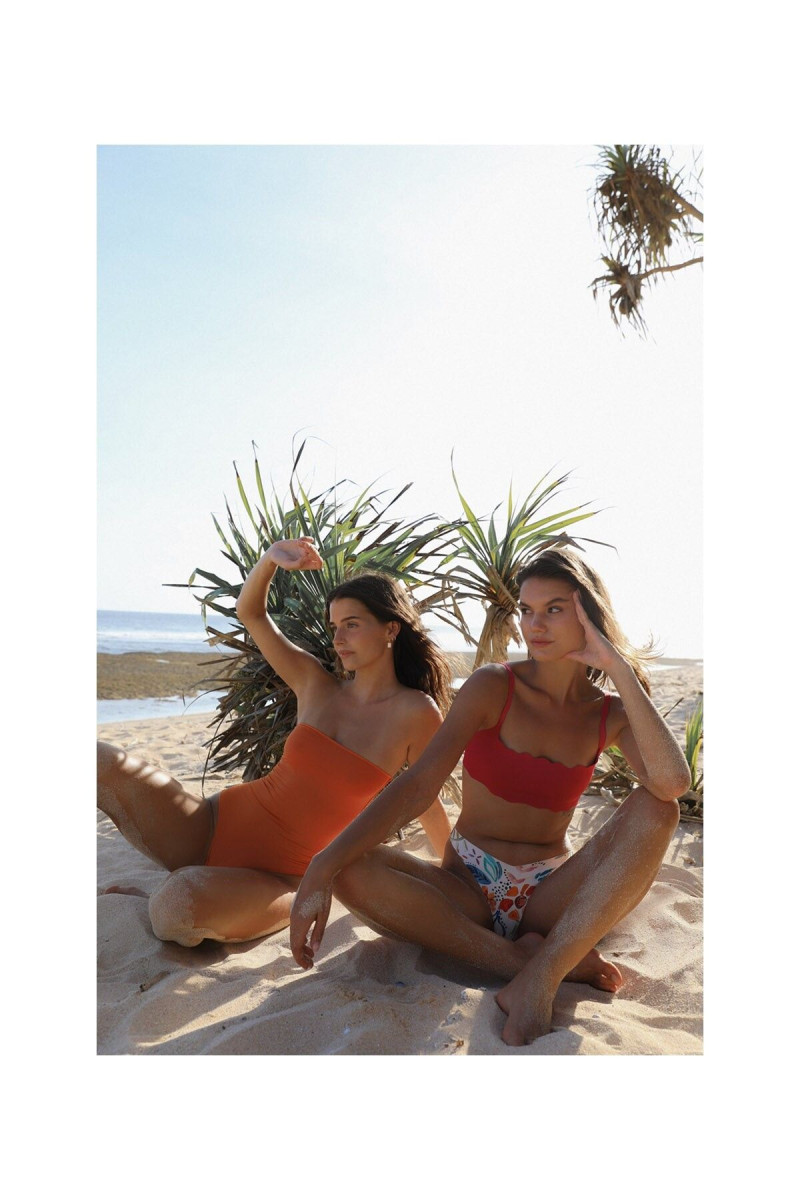 Stephanie Mandich featured in  the Thaikila lookbook for Spring/Summer 2023
