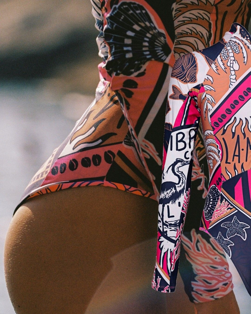 Stephanie Mandich featured in  the Maaji lookbook for Summer 2024