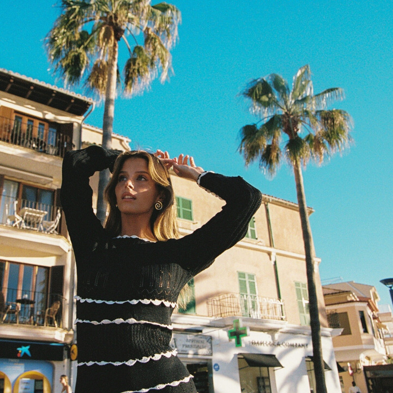 Stephanie Mandich featured in  the Capittana lookbook for Summer 2024