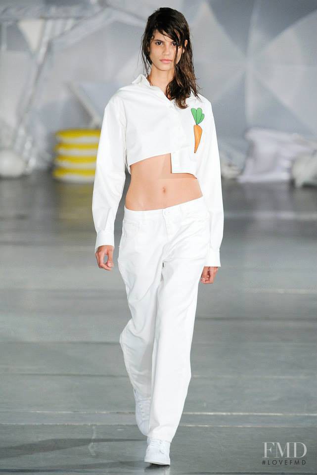 Antonina Petkovic featured in  the Jacquemus fashion show for Spring/Summer 2015