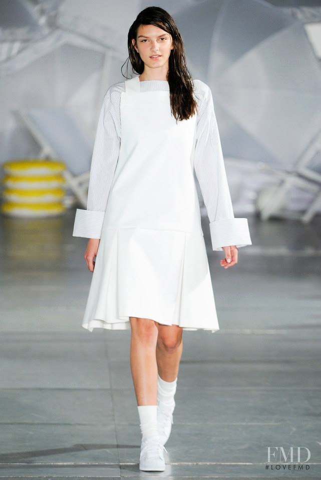 Natali Eydelman featured in  the Jacquemus fashion show for Spring/Summer 2015