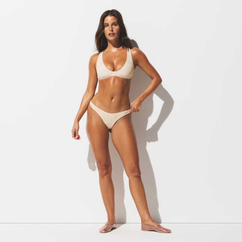 Stephanie Mandich featured in  the Skims catalogue for Summer 2025