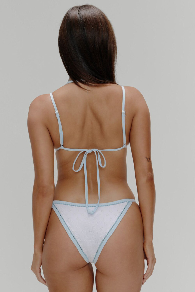 Stephanie Mandich featured in  the Frankies Bikinis catalogue for Summer 2025