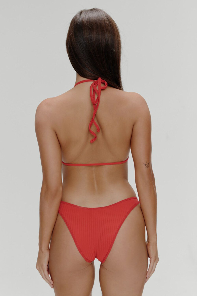 Stephanie Mandich featured in  the Frankies Bikinis catalogue for Summer 2025