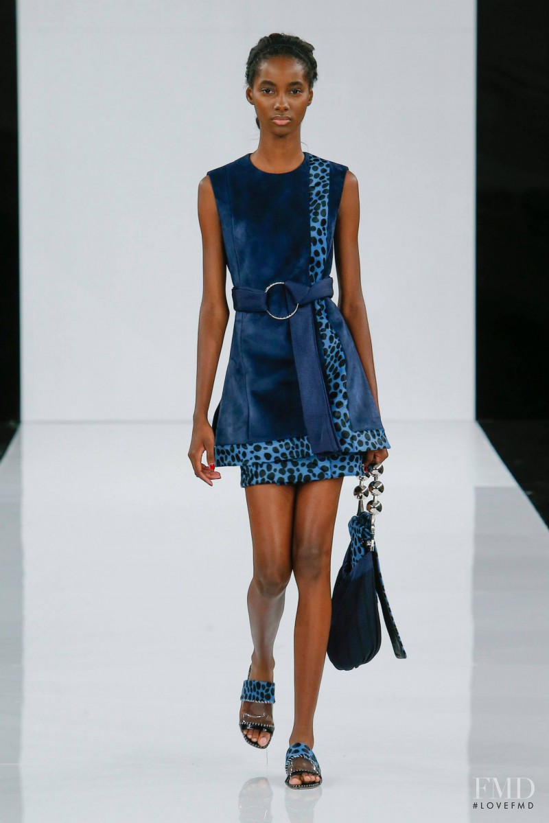 Tami Williams featured in  the EDUN fashion show for Spring/Summer 2015