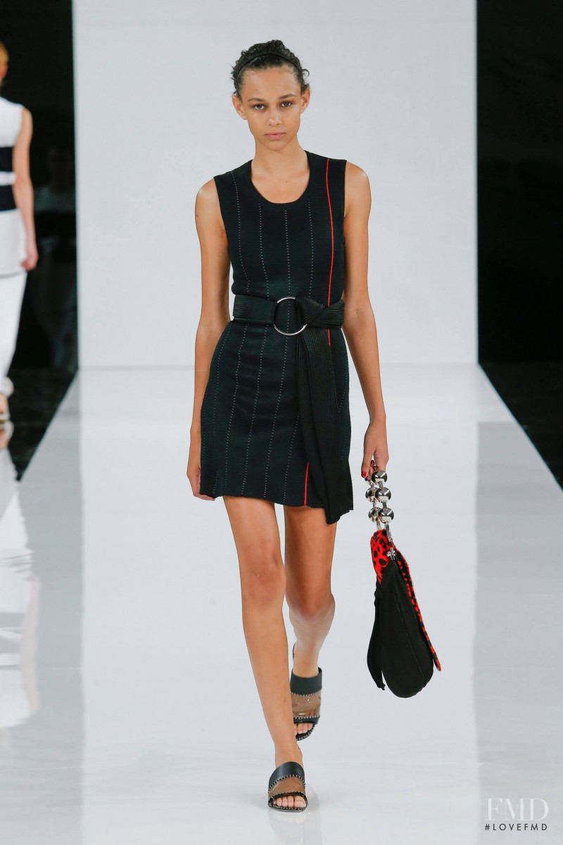 Binx Walton featured in  the EDUN fashion show for Spring/Summer 2015