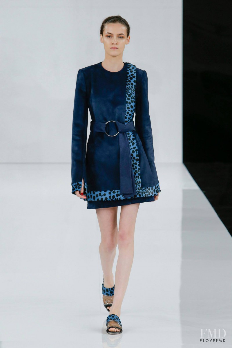 Kremi Otashliyska featured in  the EDUN fashion show for Spring/Summer 2015