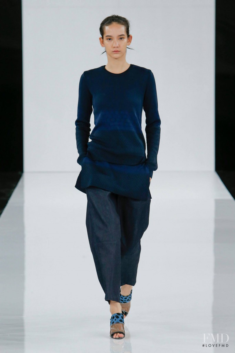 Mona Johannesson featured in  the EDUN fashion show for Spring/Summer 2015
