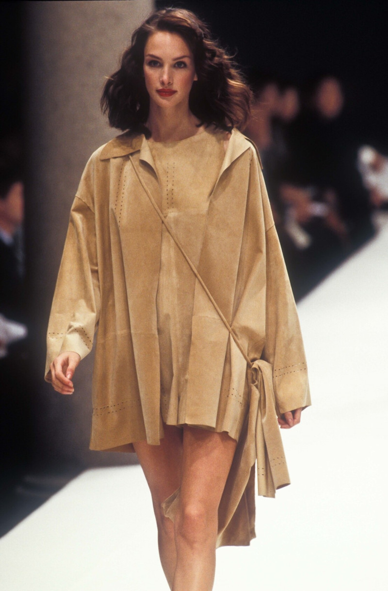 Debbie Deitering featured in  the Fendi fashion show for Spring/Summer 1995