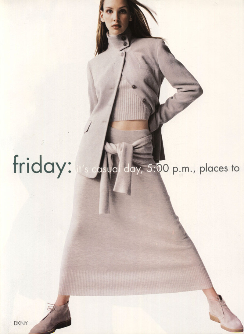 Debbie Deitering featured in  the Neiman Marcus advertisement for Autumn/Winter 1994